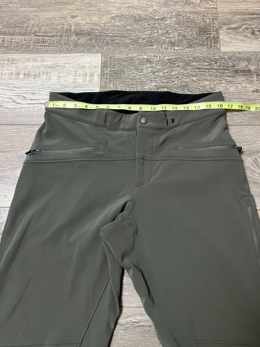 Mountain Equipment Women’s Hiking Fleece Lined Lightweight green zippered Pants - Picture 8 of 11